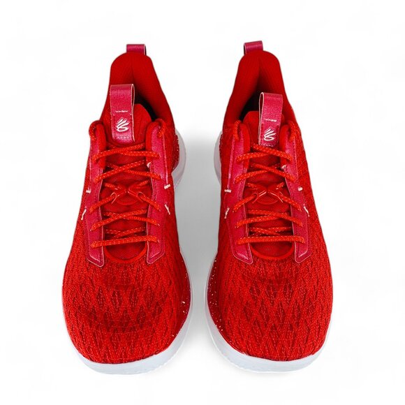 Under Armour Curry 10 Men\'s Basketball Shoes Red White Sneakers 3026624-600 main image 10